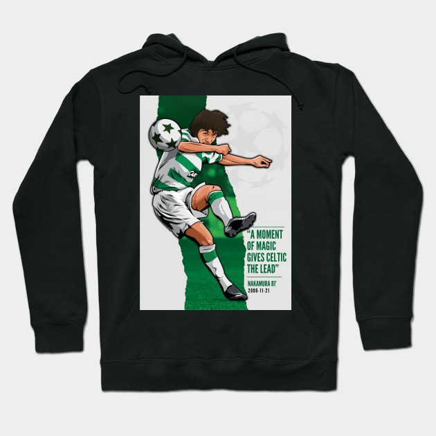 Nakamura CL Free Kick V Manchest United Hoodie by TeesForTims